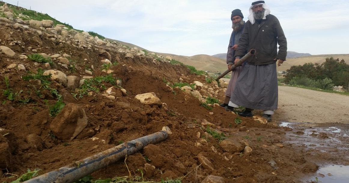 هدم جديد في الاغوار وتشريد المزارعين