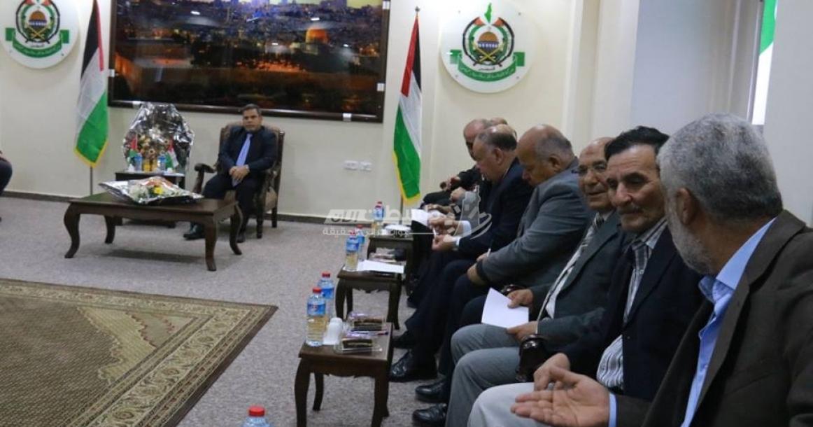 اجتماع حركة حماس بالفصائل الفلسطينية في مدينة غزة