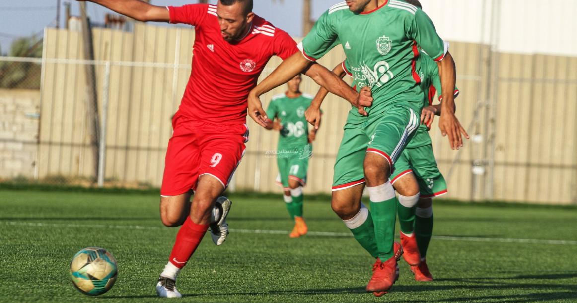 مباراة الشجاعية وأهلي غزة في دوري الممتازة
