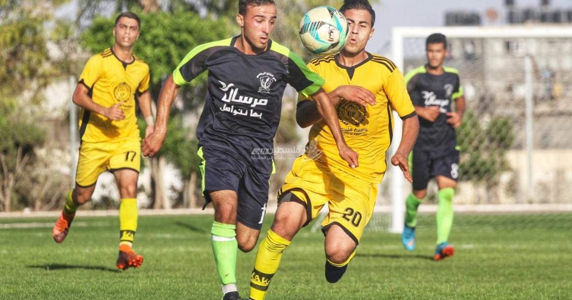 مباراة خدمات النصيرات مع التفاح في دوري الدرجة الأولى