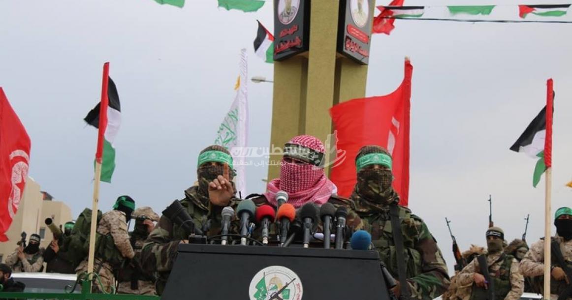 القسام يفتتح نصباً تذكارياً للشهيد الزواري برفح