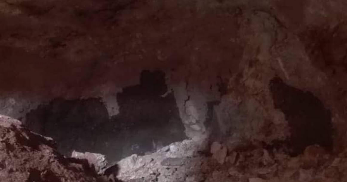 العثور على مغارة رومانية أثرية وسط بلدة قفين بطولكرم
