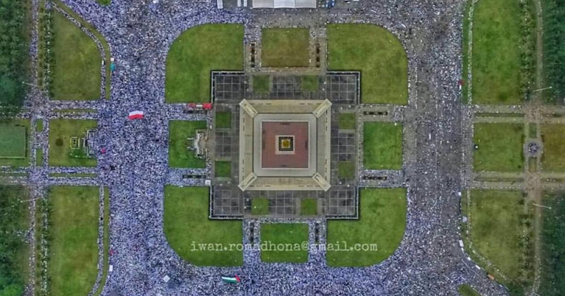 مسيرة مليونية بالعاصمة الإندونيسية جاكرتا نصرة للقدس وفلسطين