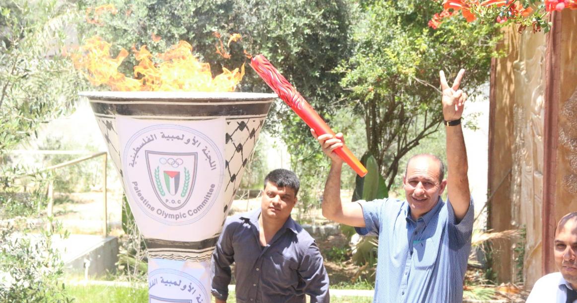 إنطلاق فعاليات الأسبوع الأولمبي الفلسطيني