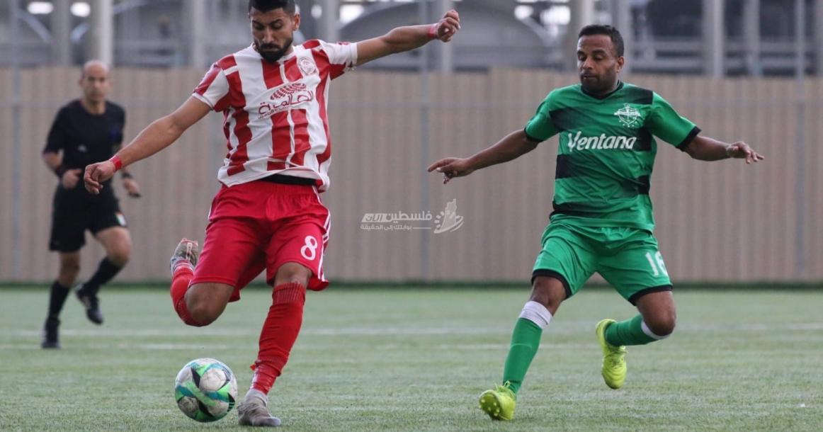 مباراة خدمات رفح وبيت حانون الأهلي في كأس غزة
