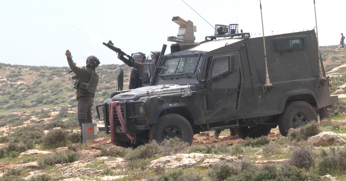 إصابات في  مواجهات في قرية كفرمالك