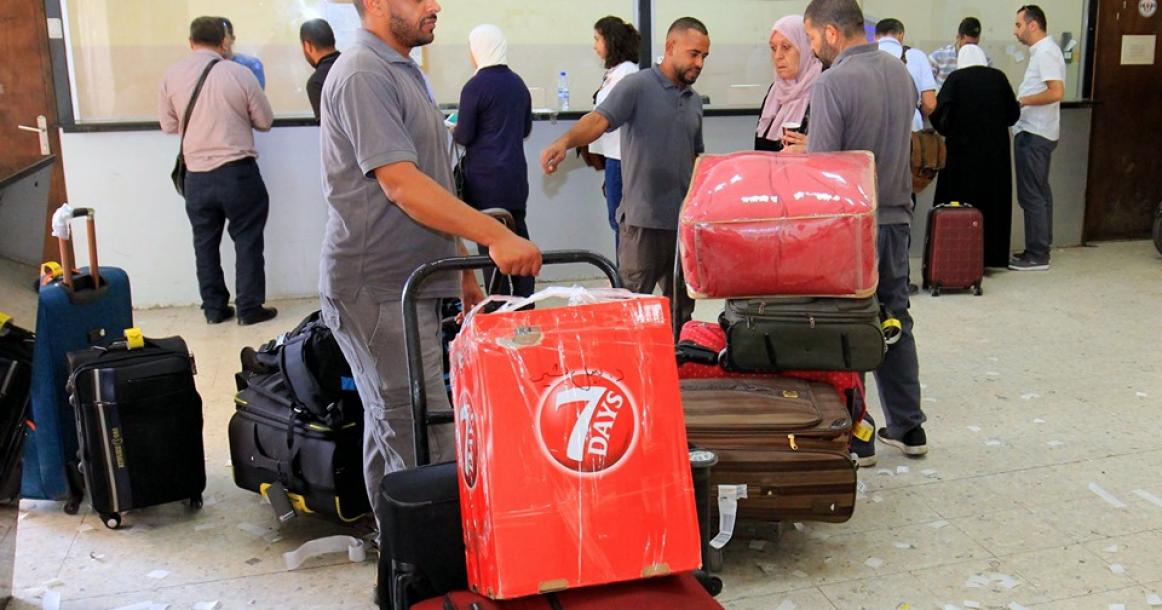 عمل معبر الكرامة صباح اليوم
