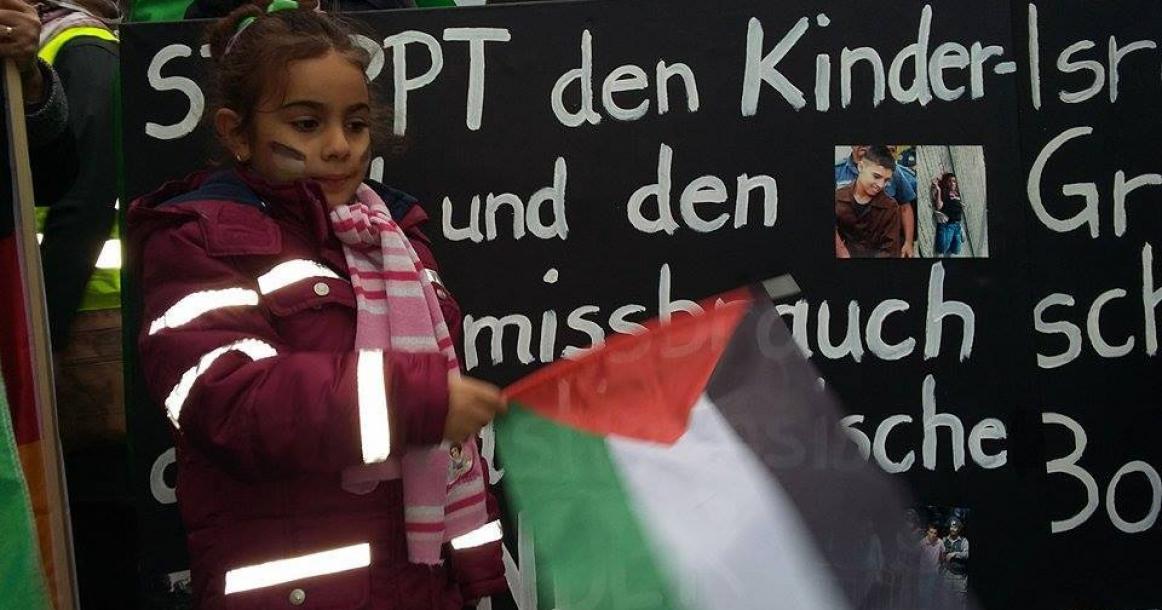 صور: مظاهرات في برلين تضامناً مع انتفاضة القدس