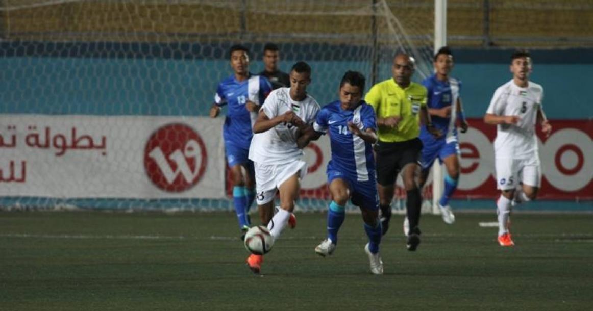 صور: المنتخب الفلسطيني الشاب يهزم الهند