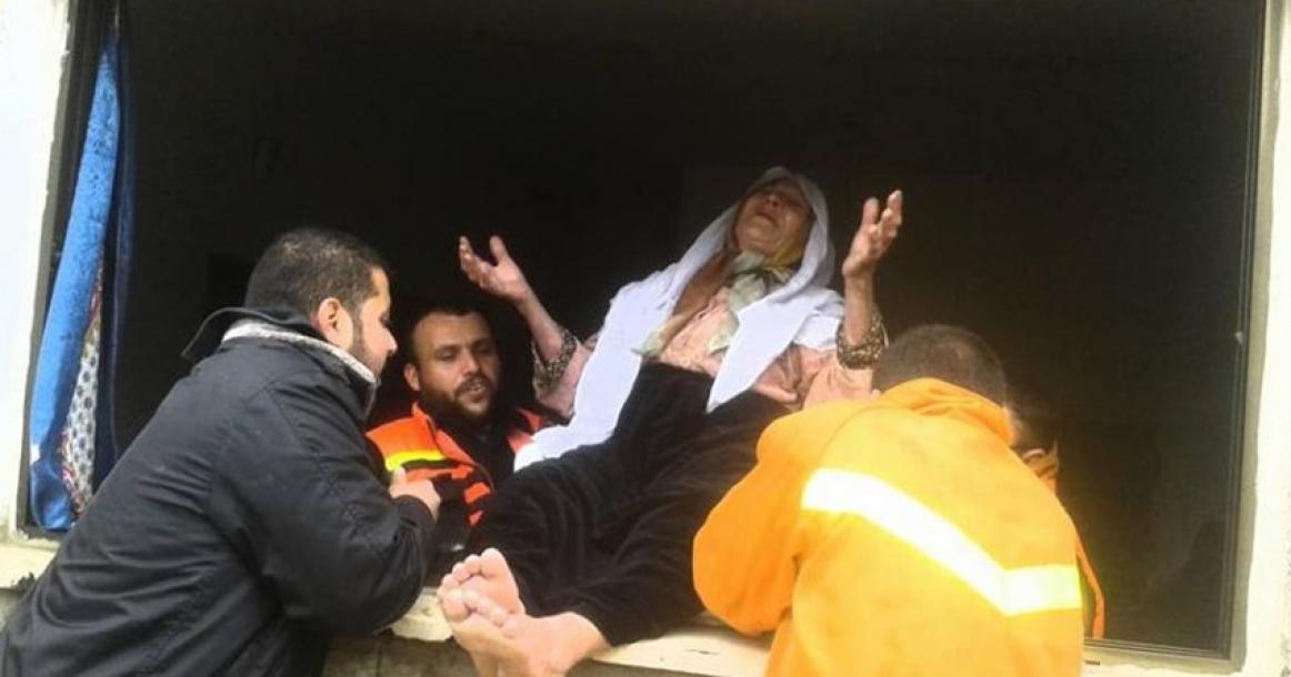 أجهزة الداخلية في خدمة المواطنين خلال المنخفض