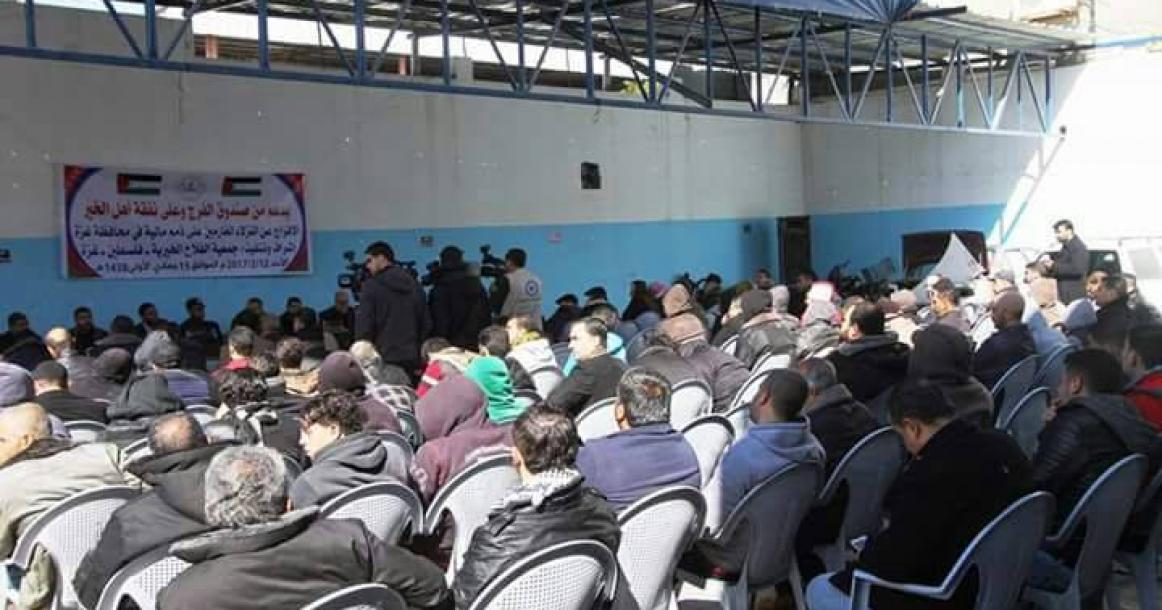 المصري يشارك في حفل الإفراج عن النزلاء الغارمين