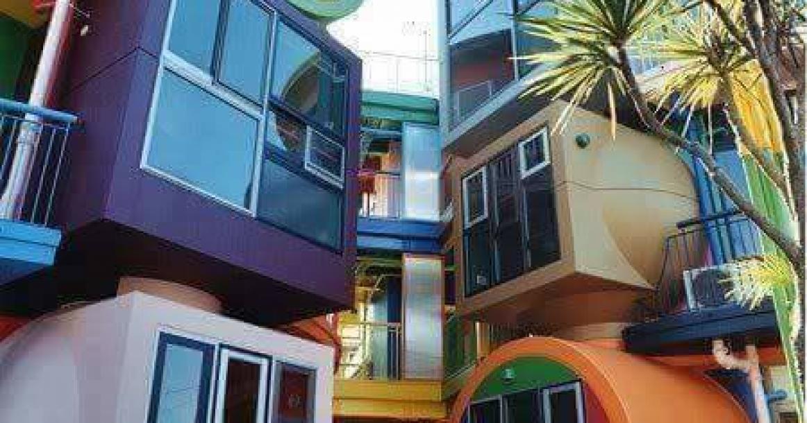 أشكال البيوت فى اليابان