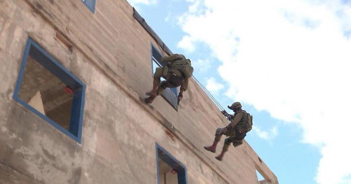 تدريبات الجيش الإسرائيلي في غلاف غزة