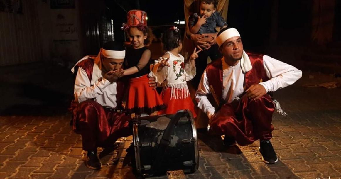 المسحراتي في غزة.. أجواء رمضانية خاصة