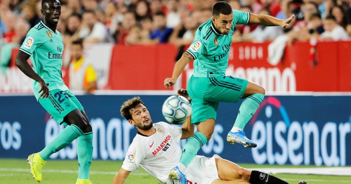 كريم بنزيما يقود ريال مدريد لفوز صعب على إشبيلية