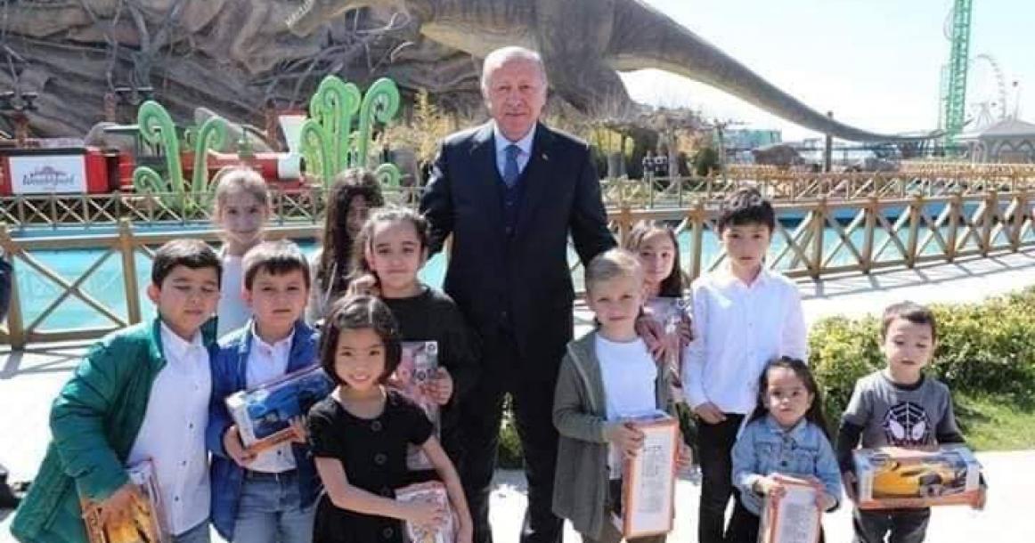أردوغان يفتتح أكبر مدينة ملاهي في أوروبا