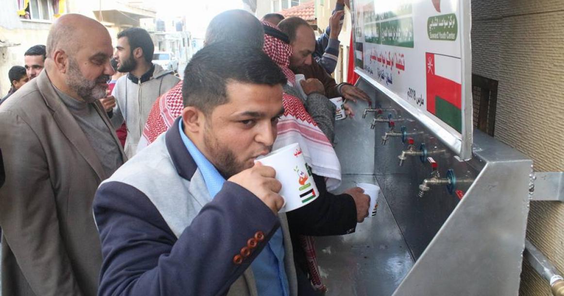 افتتاح محطة تحلية مياه بدير البلح