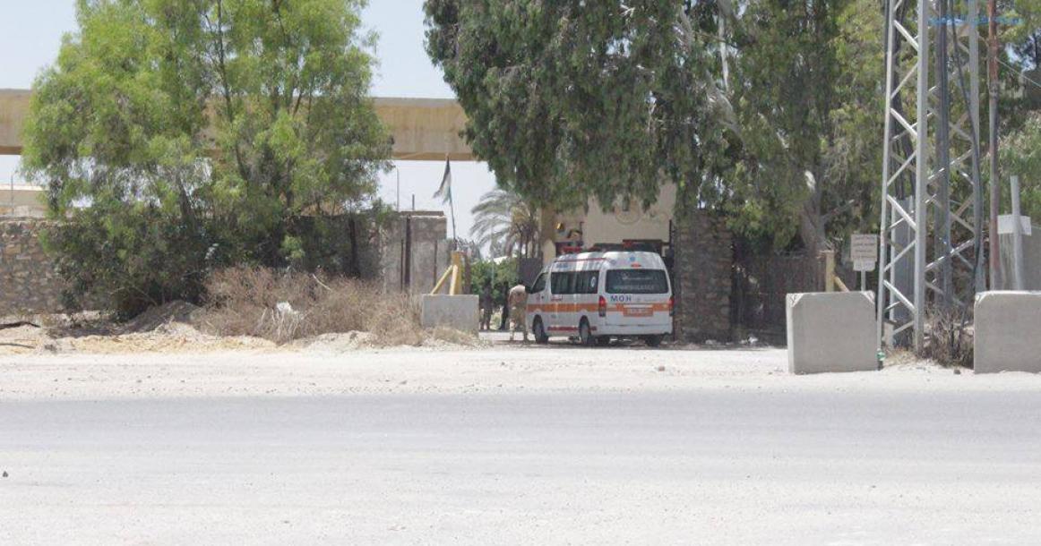 إدخال جثة الشاب مصطفى الطهراوي عبر بوابة معبر رفح