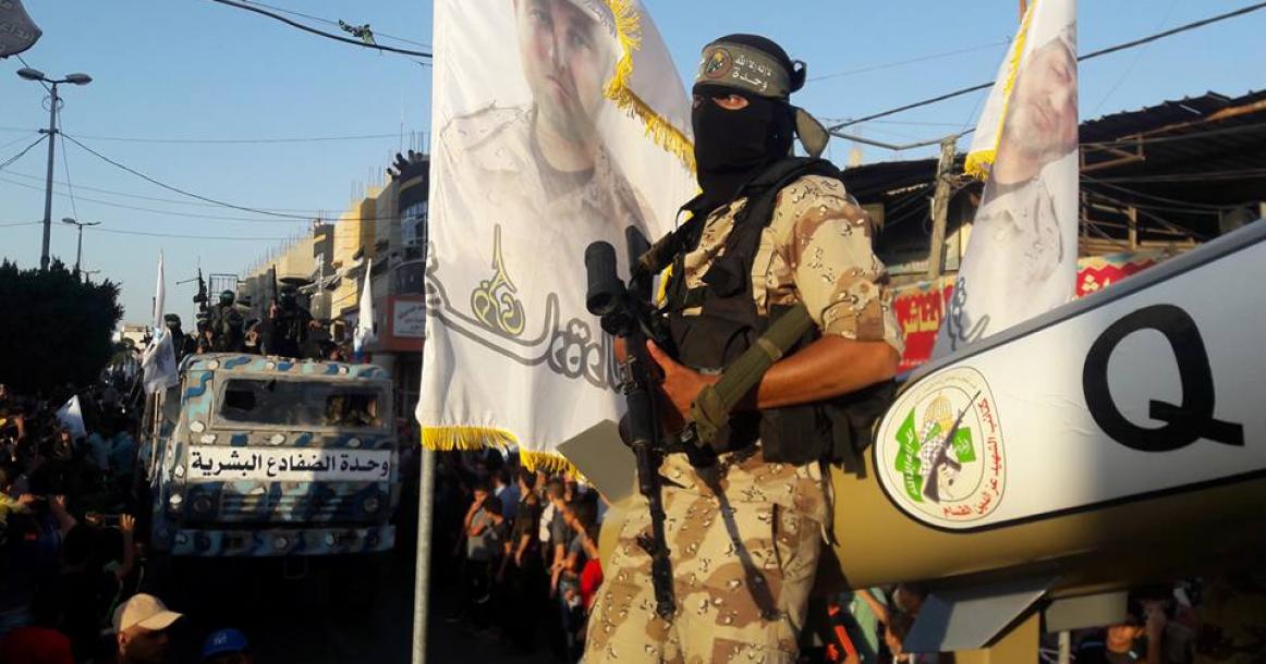 مهرجان "الانتصار والشهادة" القسامي برفح