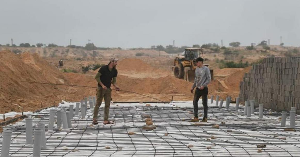 البدء ببناء 500 وحدة للحجر الصحي شمال القطاع