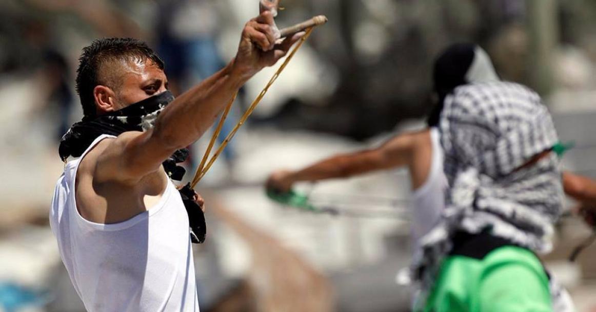 مواجهات واعتقالات في بلدة بيتا جنوب نابلس