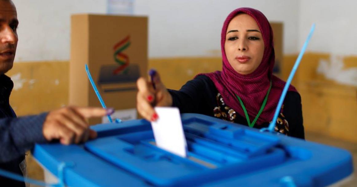 انطلاق عملية التصويت على استقلال إقليم كردستان العراق