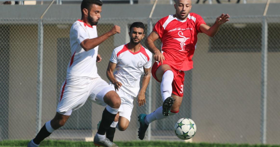 مباراة الأقصى وخدمات المغازي في دوري الدرجة الأولى