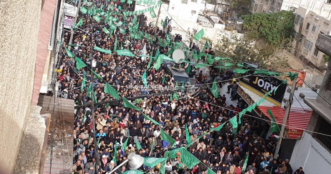 "عدسة فلسطين الآن" ترصد إحياء "حماس" لاطلاقتها ال32