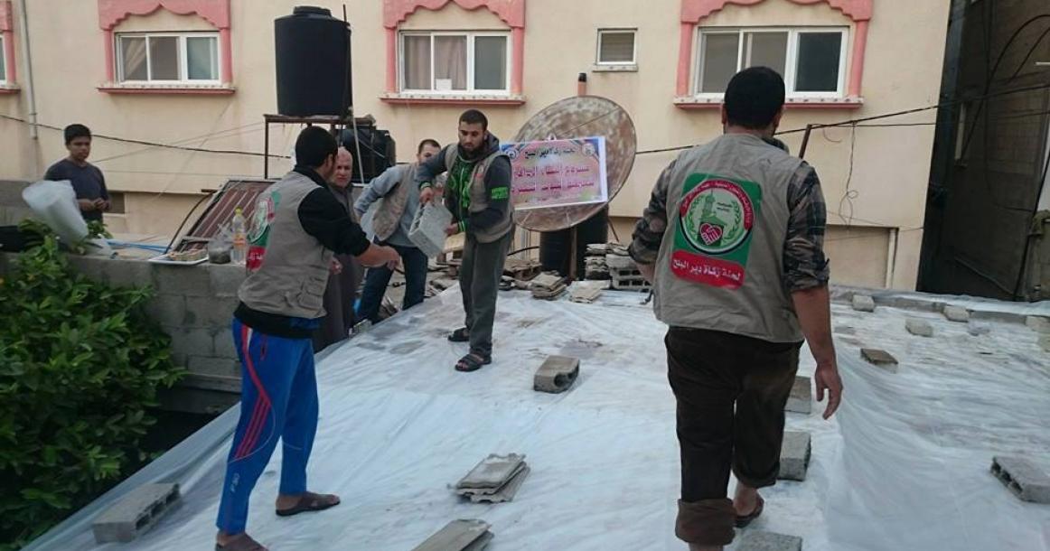 صور: تنظيم حماس حملة الشتاء الدافئ وسط القطاع