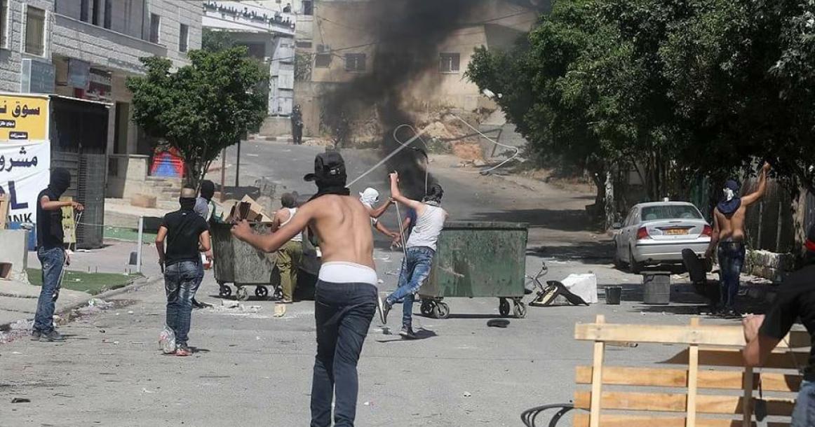 مواجهات بين الشبان والاحتلال في بلدة نعلين