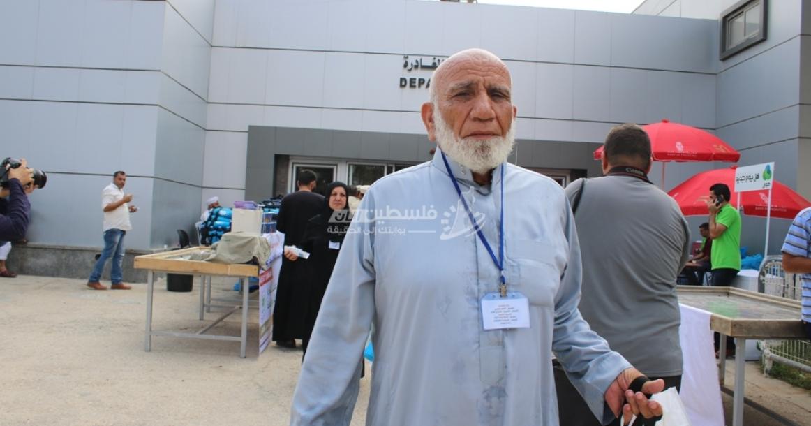 الفوج الثاني من حجاج القطاع في معبر رفح