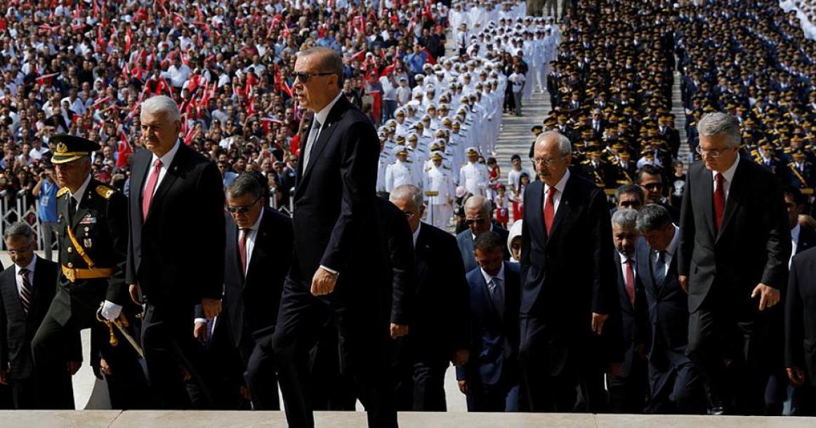 أردوغان يشارك في الاحتفالات الـ 96 لذكرى "يوم النصر"