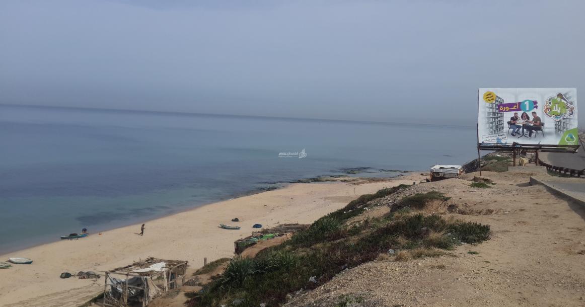 بحر غزة صباح اليوم