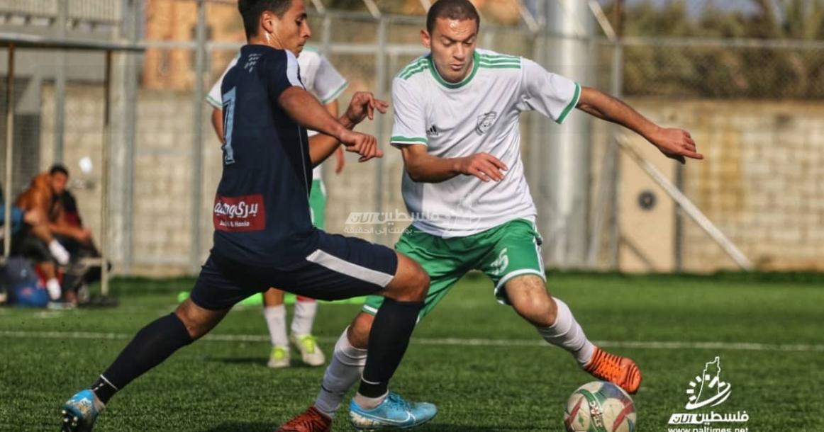 مباراة غزة الرياضي والعطاء في كأس غزة