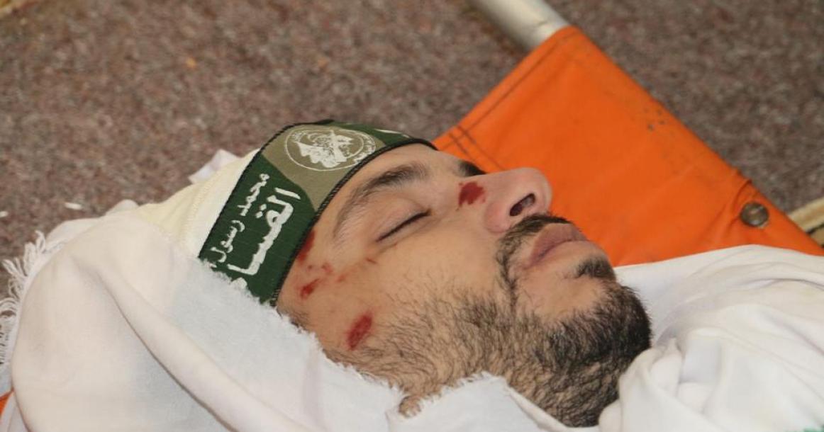 تشييع جثمان الشهيد "أحمد ميط" في البريج