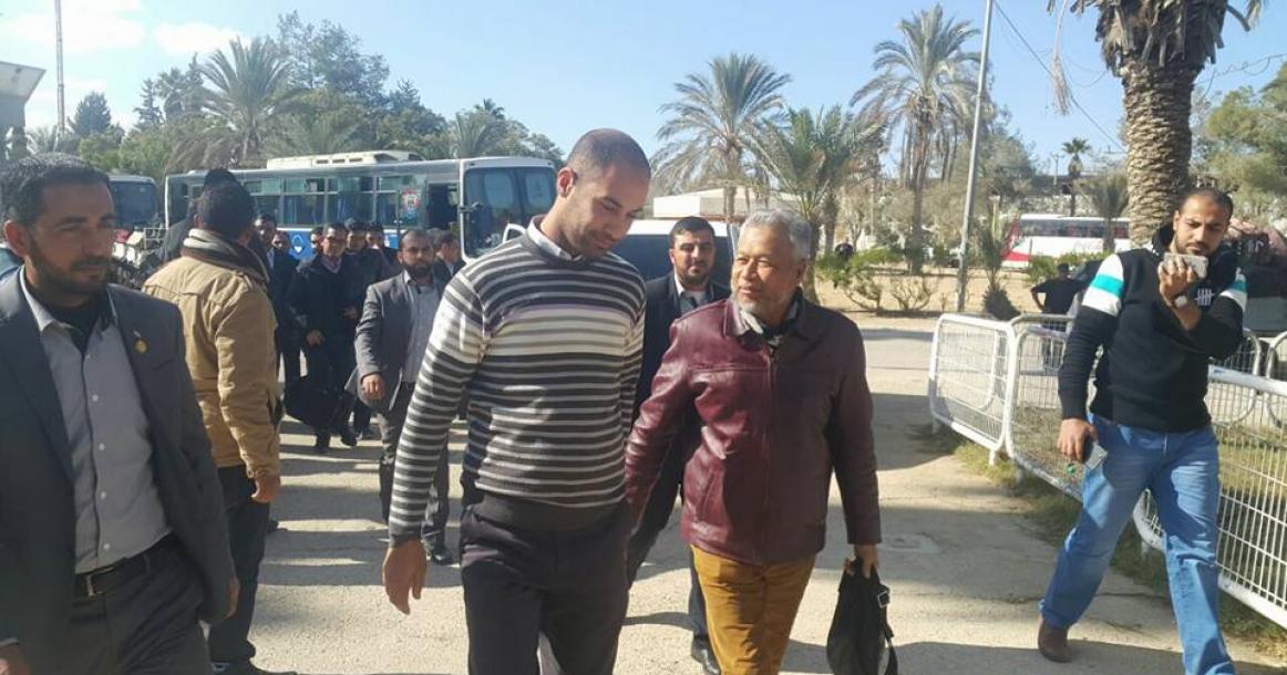 السفير الماليزي يصل قطاع غزة عبر معبر رفح