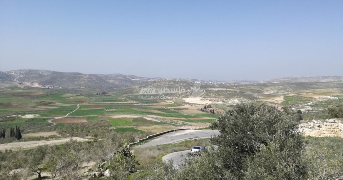 السهول الممتدة على طريق نابلس- جنين