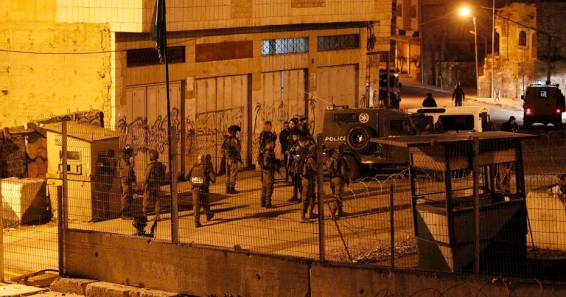 انتشار لقوات الاحتلال عقب إعدام فتاة بالخليل