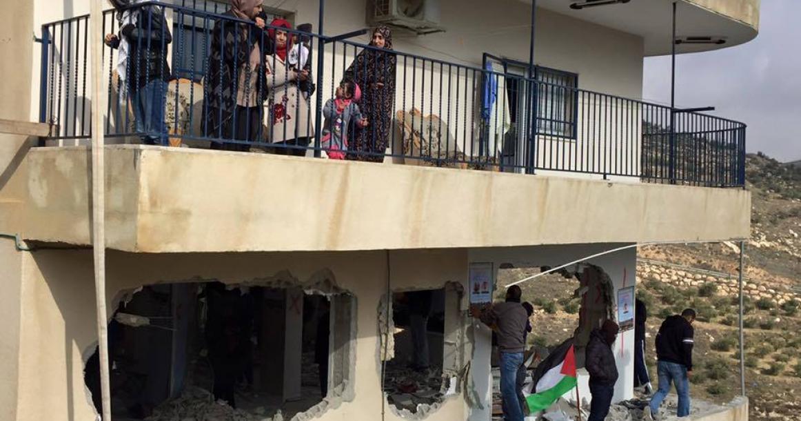 الاحتلال يهدم منزل الشهيد بهاء عليان