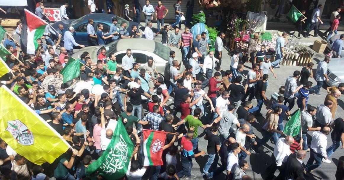 الخليل تشيع جثمان الشهيدة ‫‏"هديل الهشلمون"‬