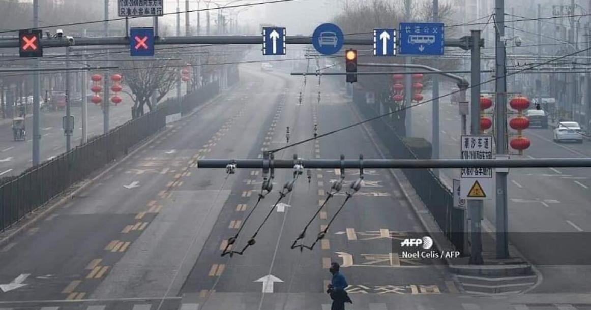 فيروس كورونا يُخلي شوارع الصين