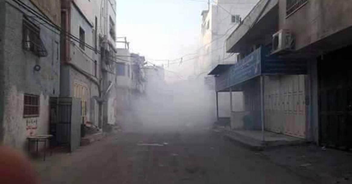 الاحتلال يقتحم  مخيم الفوار بالخليل واندلاع مواجهات عنيفة