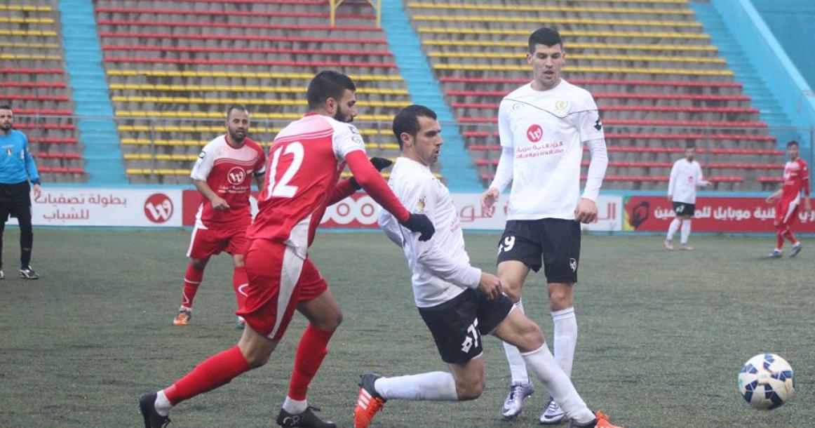 هلال القدس يتعادل مع شباب الخليل