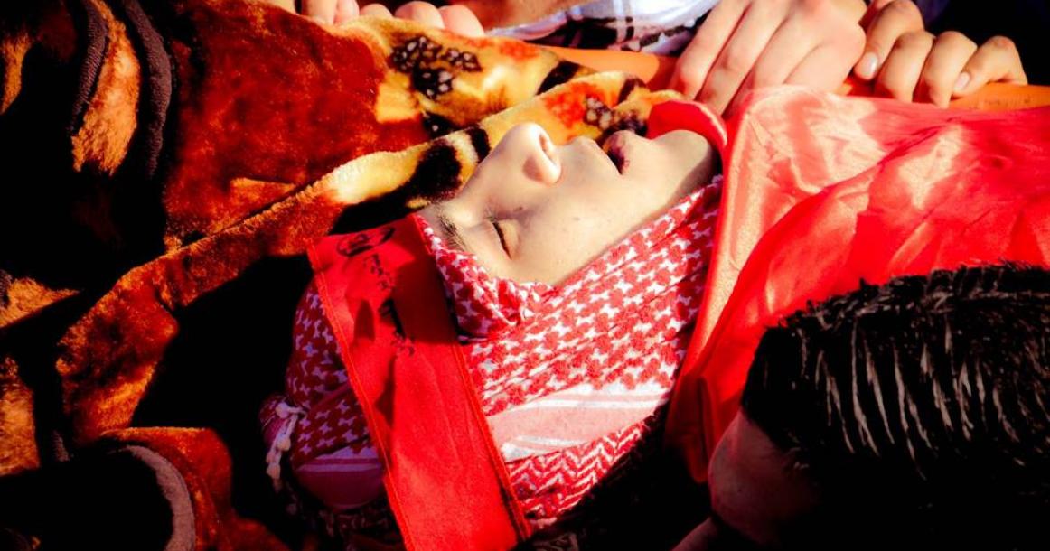 تشييع الشهيد "جوابرة" في الخليل