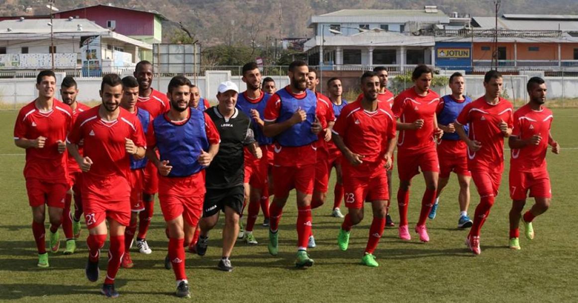صور: تدريبات الفدائي استعدادا لملاقاة تيمور الشرقية