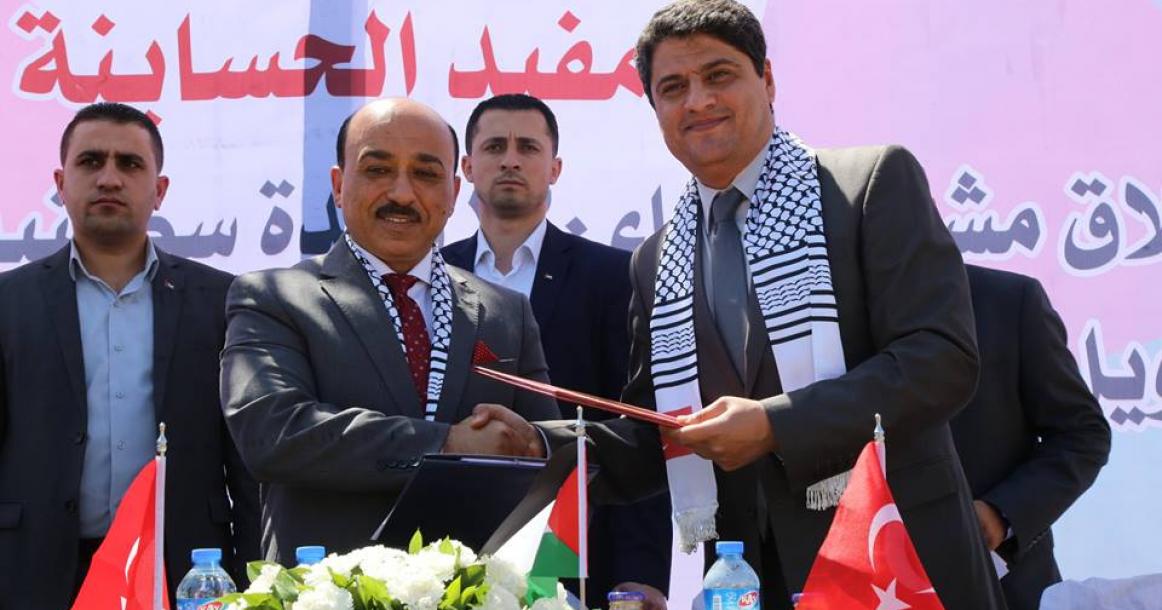 المشروع التركي لإنشاء 320 وحدة سكنية بجحر الديك