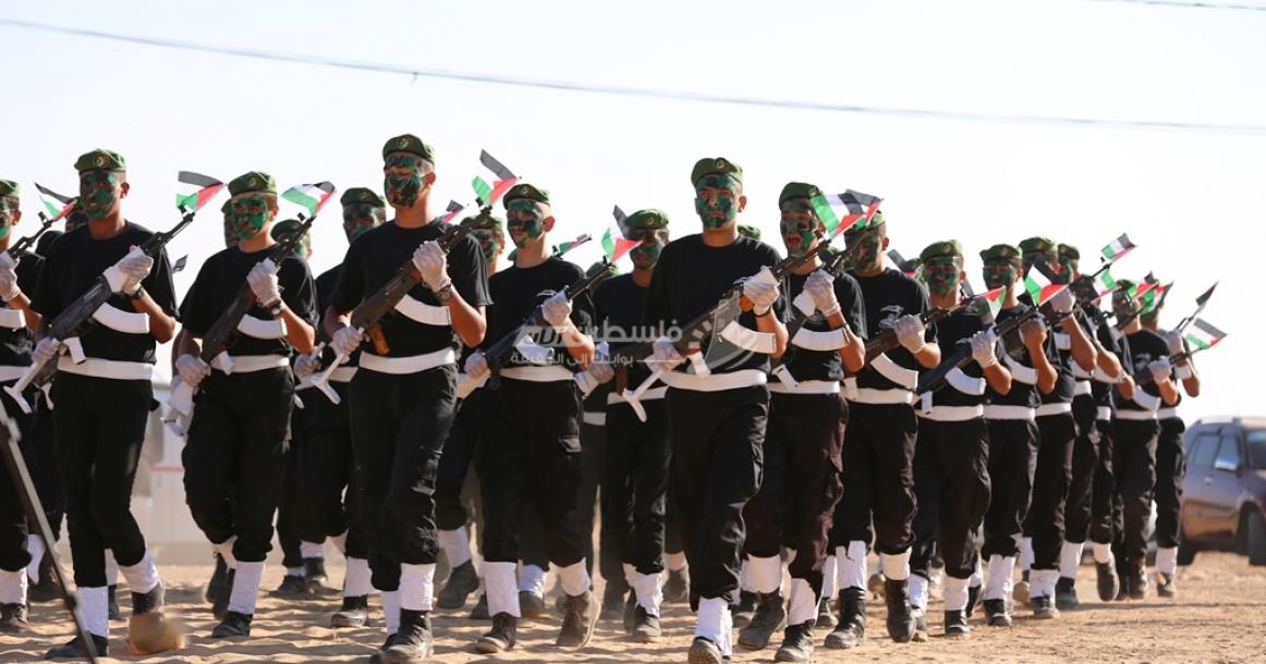 تخريج مخيمات طلائع التحرير وسط القطاع‎