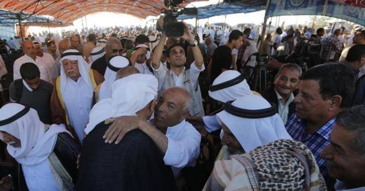 ‏وزارة الداخلية‬ ترعى صلحاً عشائرياً بين عائلتي أبو مدّين وأبو عمرة