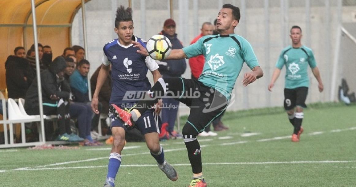 مباراة جمعية الصلاح واتحاد دير البلح في دوري الدرجة الثانية