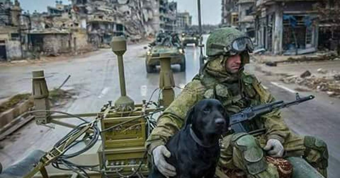 الجيش الروسي يستحل شوارع حلب